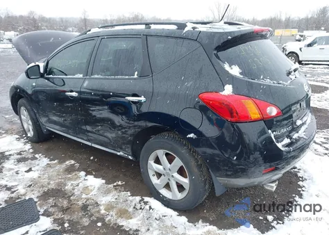 2009 Nissan Murano Sl from USA, damaged, VIN JN8AZ18W59W206499